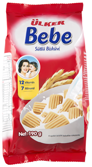 resm Ülker Sütlü Bebe Bisküvisi 172 g