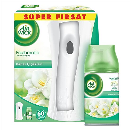 resm Airwick Fresh Matik Bahar Çiçeği Kit +1 Yedek Adet