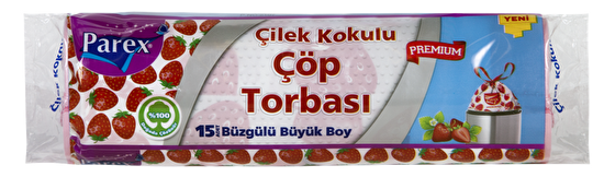 resm Parex Büzgülü Vanilya Kokulu Çöp Torbası 10'lu