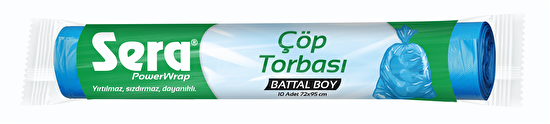 resm Sera Battal Boy Çöp Torbası 72x95Cm Adet