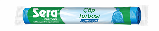 resm Sera Jumbo Boy Çöp Torbası 80x110 cm 10'lu