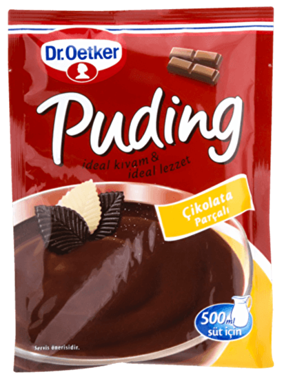 resm Dr.Oetker Çikolata Parçalı Puding 115 g