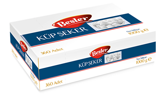 resm Besler Küp Şeker 360'lı 1 kg