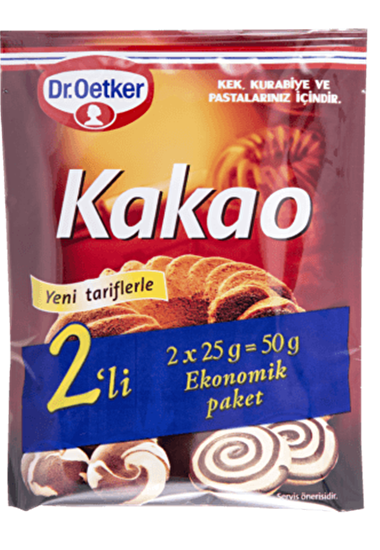 resm Dr.Oetker Toz Kakao 2x25 g