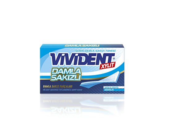resm Vivident Damla Aromalı Cüzdan Sakız 26 g