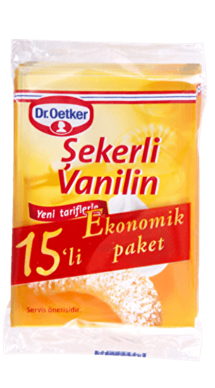 resm Dr.Oetker Şekerli Vanilin 15x5 g