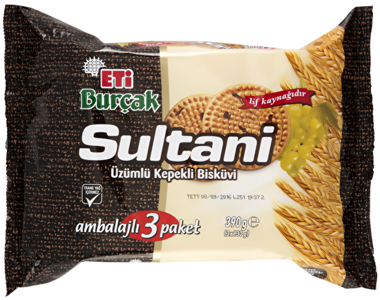 resm Eti Sultani Bisküvi 3'lü 369 g