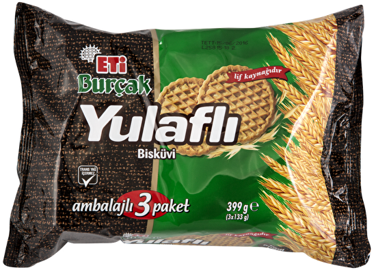 resm Eti Yulaflı Bisküvi 3'lü 375 g
