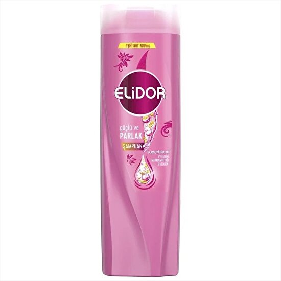 resm Elidor Güçlü&Parlaklık Şampuan 400 ml
