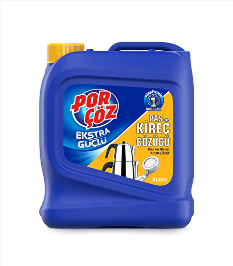 resm Porçöz Kireç ve Pas Çözücü 4 L