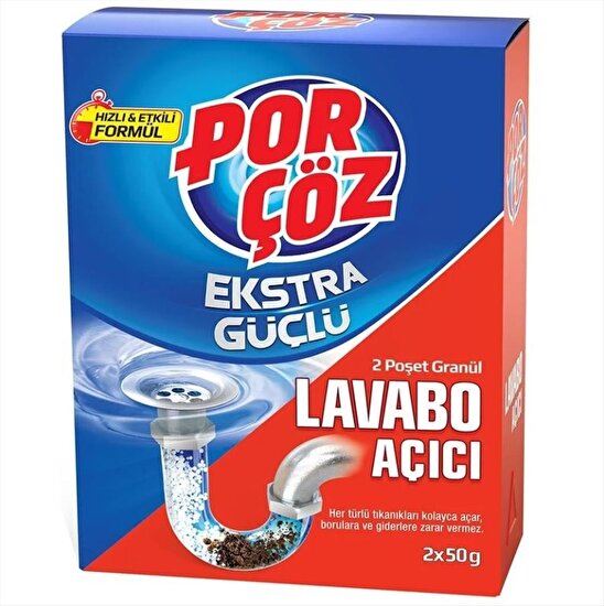 resm Porçöz Lavabo Açıcı Granül 100 g