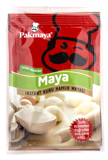 resm Pakmaya Instant Kuru Hamur Mayası 3x10 g