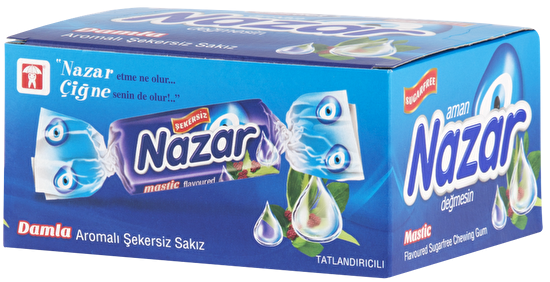 resm Nazar Damla Aromalı Sakız 100'lü