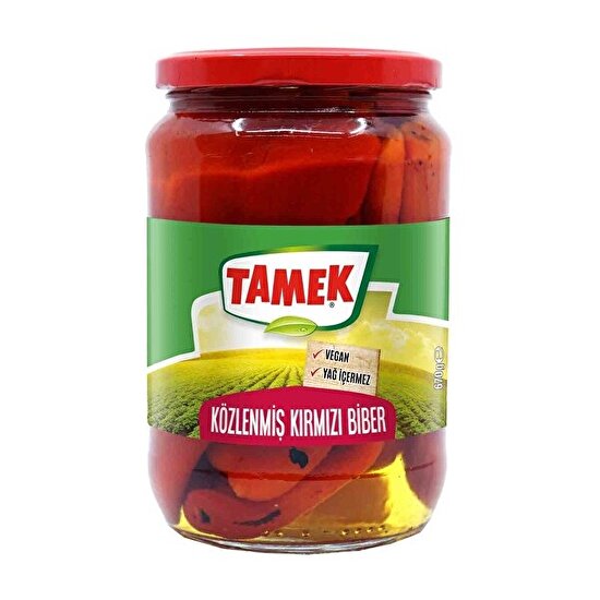 resm Tamek Közlenmiş Kırmızı Biber 670 Gr