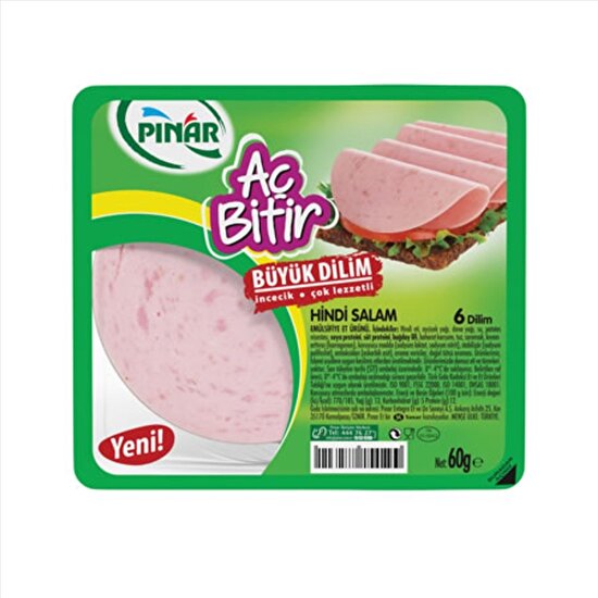 resm Pınar Aç Bitir B.Dilim Salam 60 g