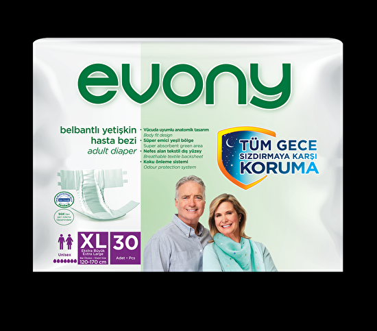 resm Evony Yetıskın Bezı x-Large Ortak 30'lu