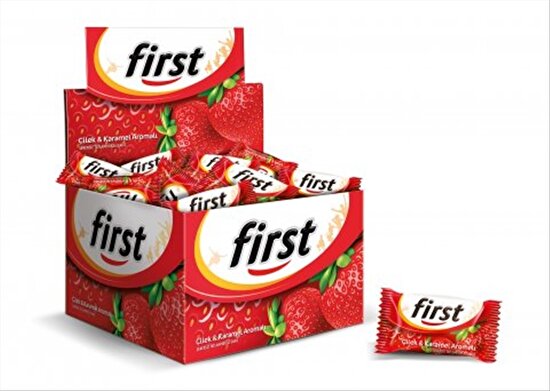 resm First Çilek Aromalı Sakız 200'lü