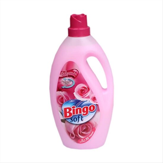 resm Bingo Soft Gülpembe Yumuşatıcı 3 L