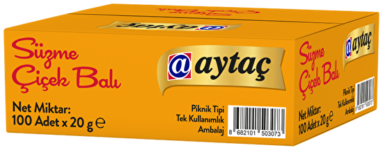 resm Aytaç Süzme Çiçek Balı Piknik 100x20 g