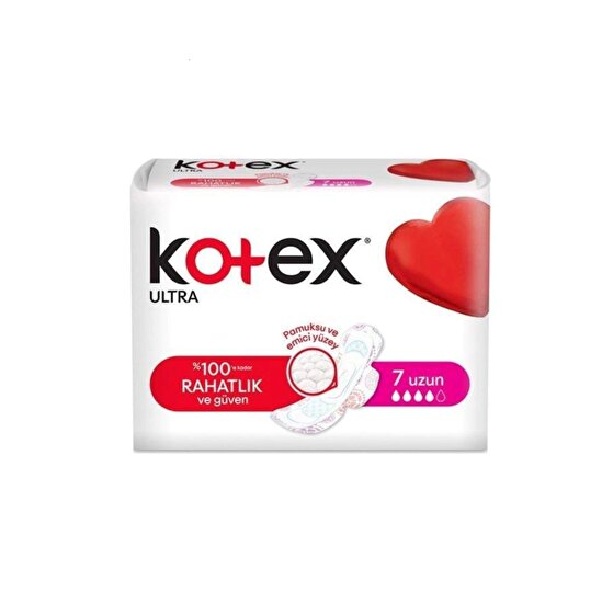 resm Kotex Ultra Single Uzun 7'li