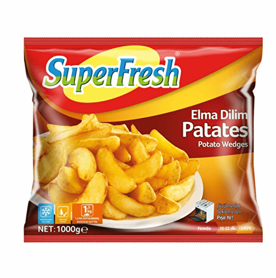 resm Superfresh Elma Dilim Patates 1 kg