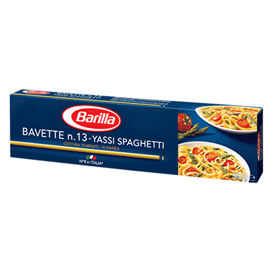 resm Barilla Makarna Bavette/Yassı Spagetti 500 g