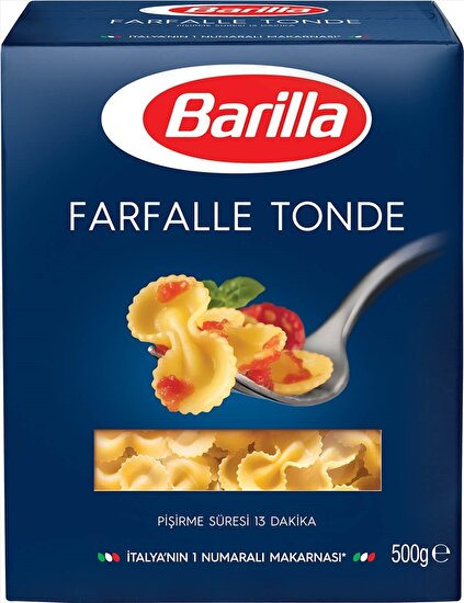 resm Barilla Makarna Farfalle Tonde Fiyonk 500 g