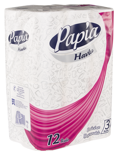 resm Papia Kağıt Havlu 12'li