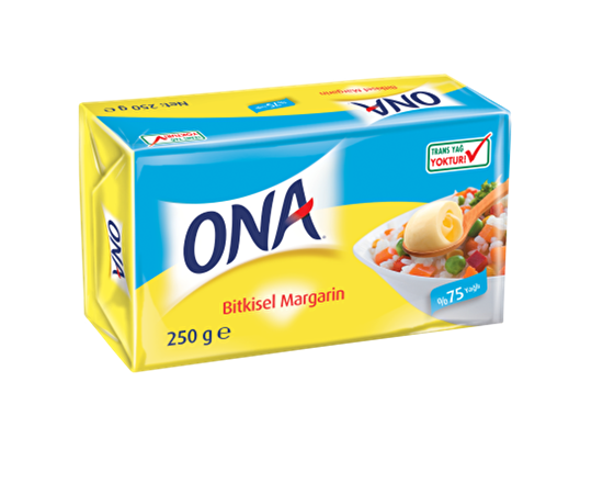 resm Ona Margarin Paket 250 g