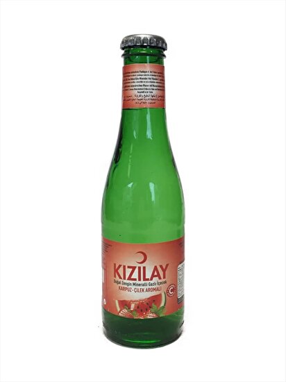resm Kızılay Karpuz Çilek Aromalı Maden Suyu 200 ml 6'lı