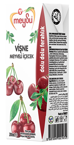 resm Meysu Vişne Meyveli İçecek 200 ml 27'li