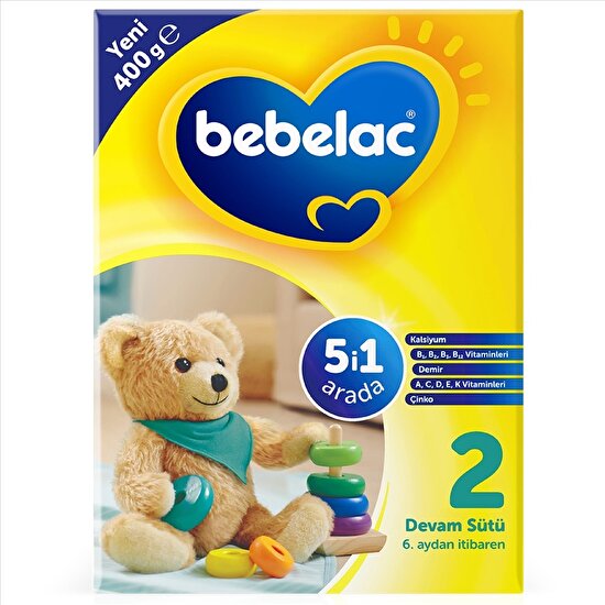 resm Bebelac 2 Devam Sütü 6-9 Ay 400 g