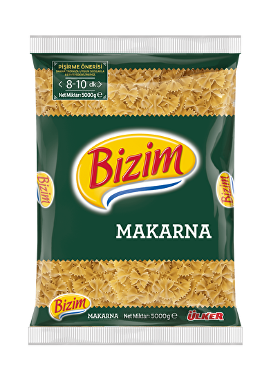 resm Ülker Bizim Makarna Kelebek 5 kg