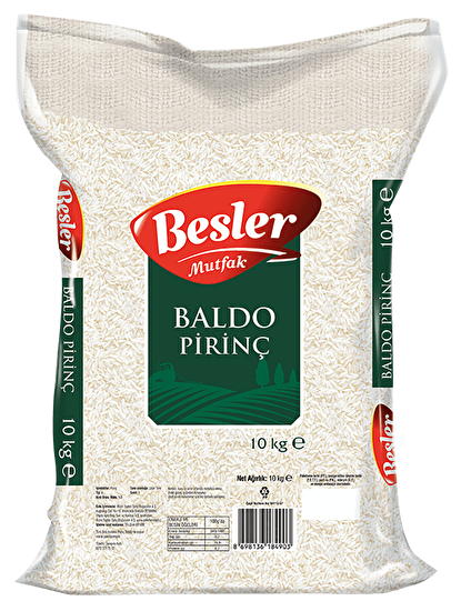 resm Besler Mutfak Baldo Pirinç 10 Kg