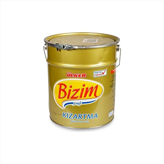resm Bizim Bitkisel Kızartmalık Yağ 18 L