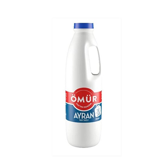 resm Ömür Tam Yağlı Şişe Ayran 1 L