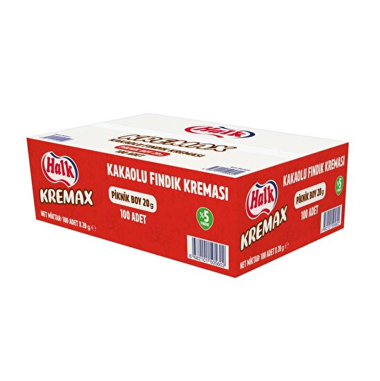 resm Halk Kremax Piknik Boy Fındık Kreması 100x20 g