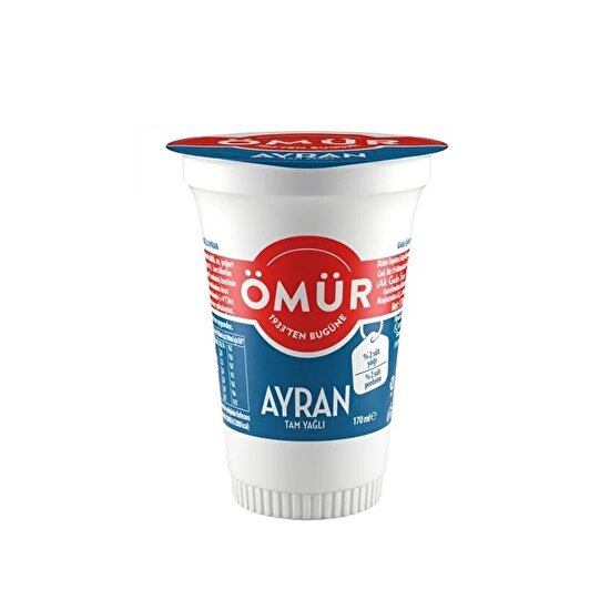 resm Ömür Tam Yağlı Ayran 170 ml