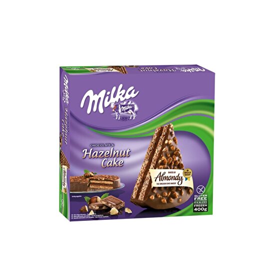 resm Milka Çikolatalı Fındıklı  Pasta 400 G