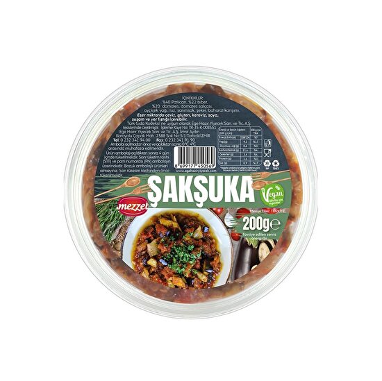 resm Mezzet Şakşuka 200 G