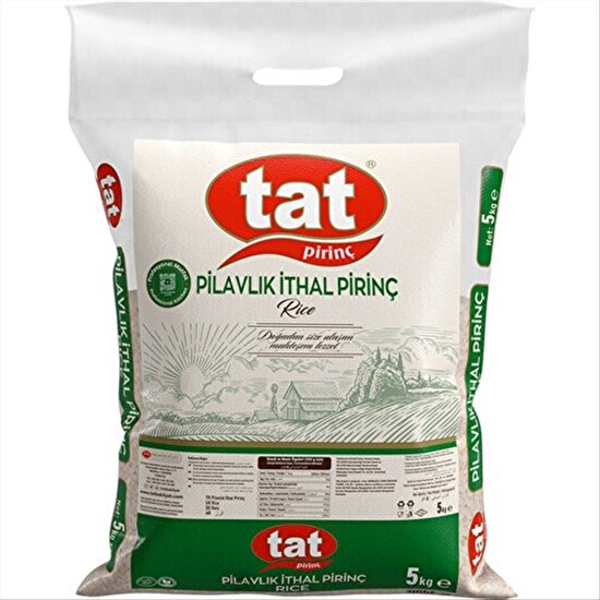 resm Tat İthal Pilavlık Pirinç 5 Kg