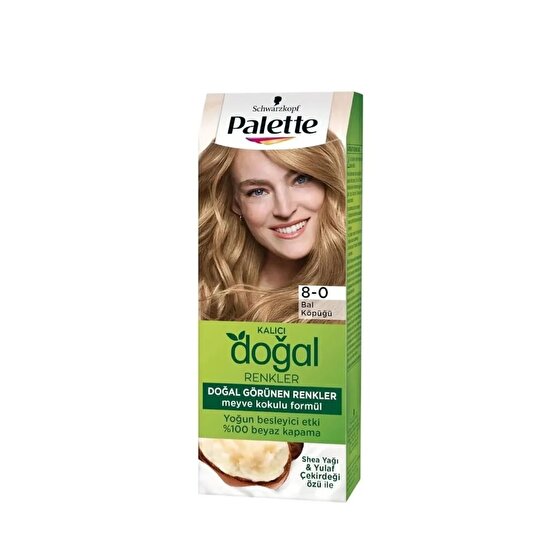 resm Palette Göz Alıcı Renkler 8-0 Light Blonde Saç Boyası