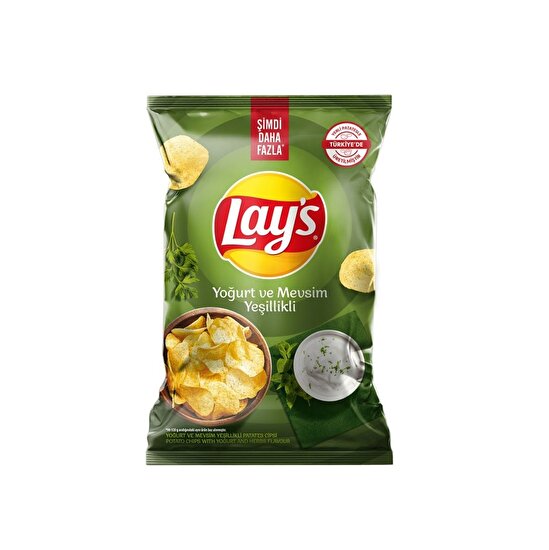 resm Lays Yoğurt ve Mevsim Yeşillikli Süper Boy 125 G