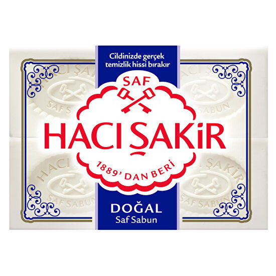 resm Hacı Şakir Beyaz Banyo Sabun 600 g