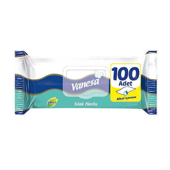 resm Vanesa Islak Havlu 100'lü