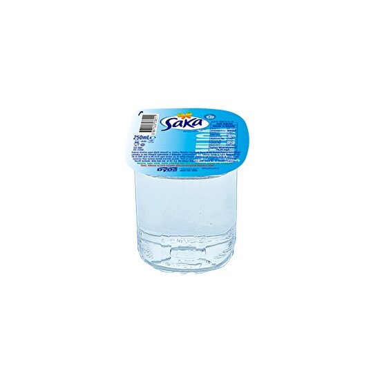 resm Saka Doğal Mineralli Bardak Su 250 ml