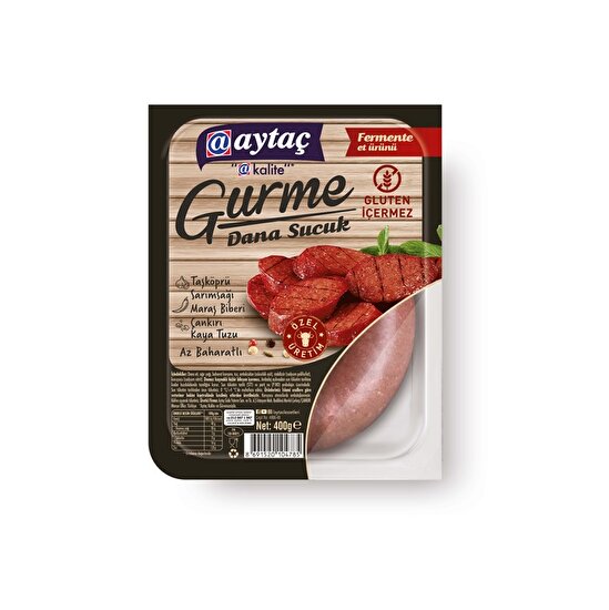 resm Aytaç Gurme Dana Sucuk 400 G