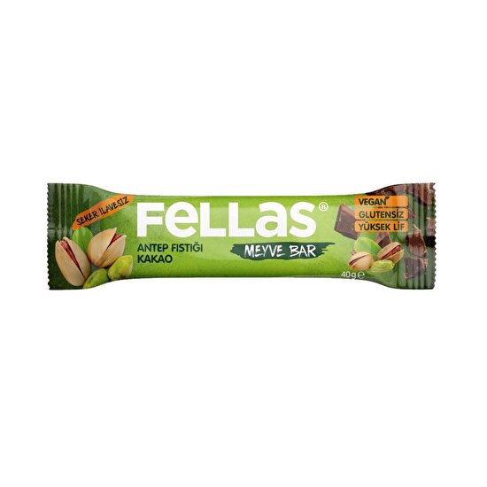 resm Fellas Antep Fıstıklı ve Kakaolu Bar 40 g