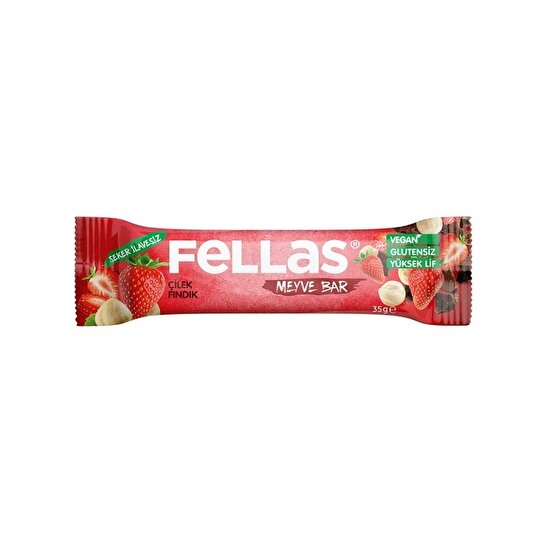resm Fellas Çilek ve Fındık Bar 35 G