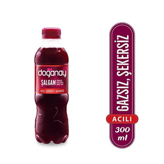 resm Doğanay Şalgam Suyu Acılı 300 ml 24'lü